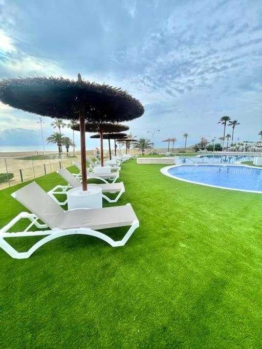 Espacio2,1A Linea,Jacuzzi,Piscina Cullera Dış mekan fotoğraf