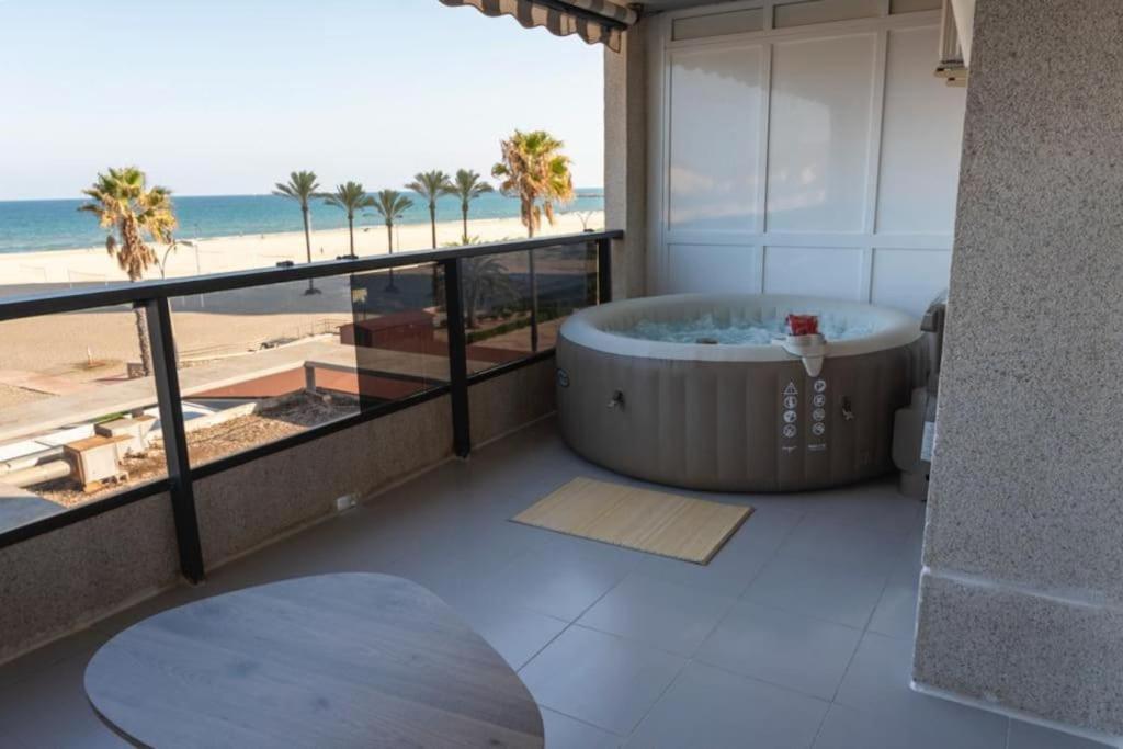 Espacio2,1A Linea,Jacuzzi,Piscina Cullera Dış mekan fotoğraf
